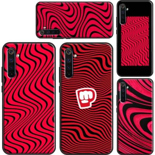 Pewdiepie Wave Case For OPPO Realme 8 Pro 6 7 Q3 Pro C3 C11 C15 C21 GT OnePlus 8 Pro 9 Pro 7T 8T 9R Cover