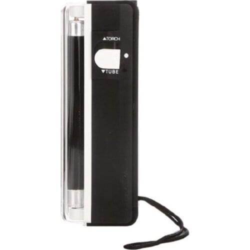 Violet Fluorescent Portable Money Detector UV Light with Flashlight Small Counterfeit Light Counterfeit Pen