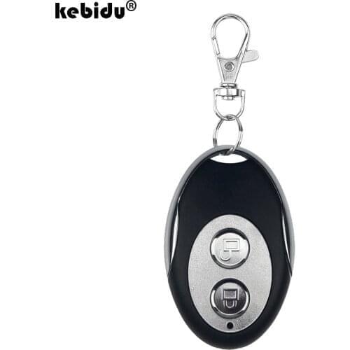 Kebidu 433MHZ Remote Control 2 Channel For Garage Gate Door Opener Clone Cloning Code Key Remote Control Duplicator