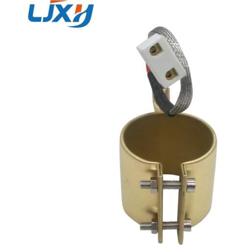LJXH Heating Element 220V Band Heater Brass 42x40mm/45x30mm/50x50mm 240W/180W/350W for Injection Molding Machine 1PC