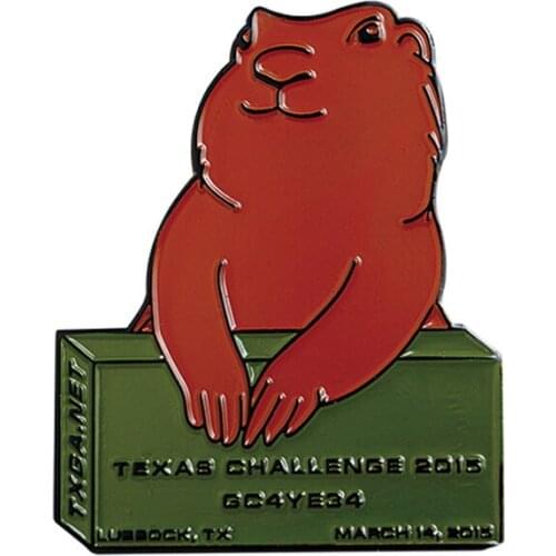 New fashion animal coin paint electroplating horse logo coin