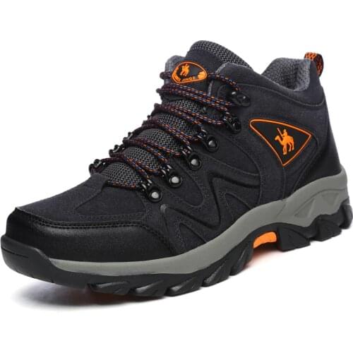 Professional Hiking Boots Men Trekking Shoes Autumn Outdoor Climbing Treking Mountain Leather Trail Sneakers Botas Mujer