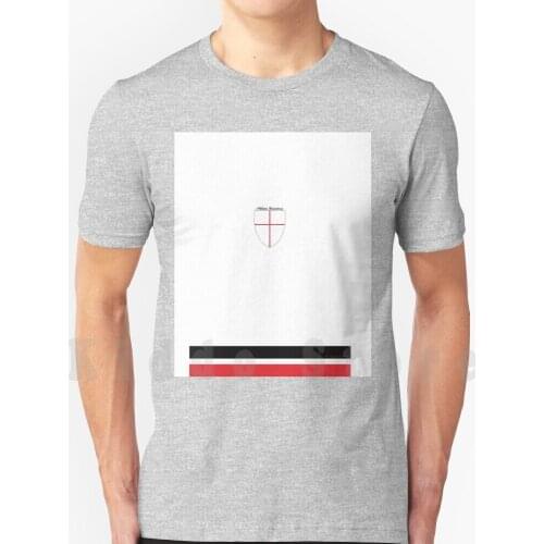 Simple And Classy Design T Shirt DIY Big Size 100% Cotton Rossoneri Football Soccer Red