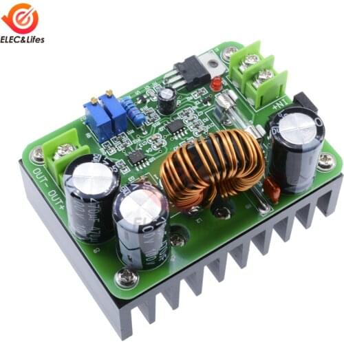 600W Boost Adjustable Module Power Supply DC-DC Step Up Constant Current Voltage 9v-60V To 12v-80V 48V 72V Booster Converter