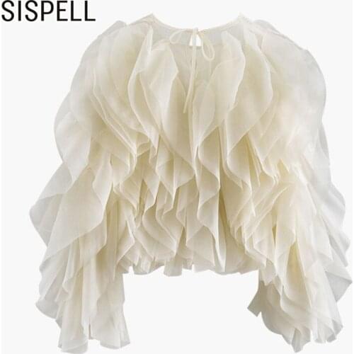 Женские шифоновые рубашки SISPELL China At AliExpress