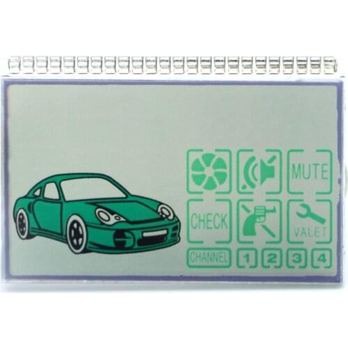 Free shipping Russia version DXL3300 lcd display for Pandora DXL3300 lcd remote two way car alarm system