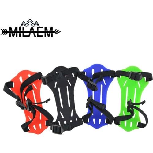 1 Piecet Archery Arm Guard Silicon Hunting Protection Gear Protect Forearm Shooting Hunting Bow And Arrow Accessories Adult