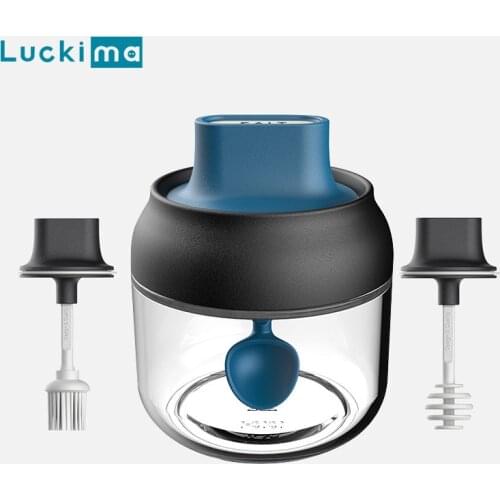 3 Types Kitchen Storage Box Sealed Spice Jar Food Storage Container Moisture-Proof Food Organizer for Spices Honey Condiment