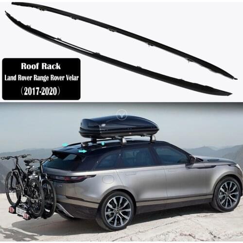 Aluminum Alloy Roof Rack For Land Rover Range Rover Velar 2017-2021 Rails Bar Luggage Carrier Bars top Cross bar Rack Rail Boxes