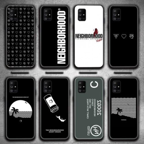 Japan Street Trend Brand Neighborhood Phone Case For Samsung Galaxy A21S A01 A11 A31 A81 A10 A20E A30 A40 A50 A70 A80 A71 A51