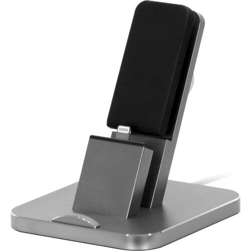 Zinc Alloy Mobile Phone Holder Usb Charging Bracket Universal Charging Dock For Smart Phones