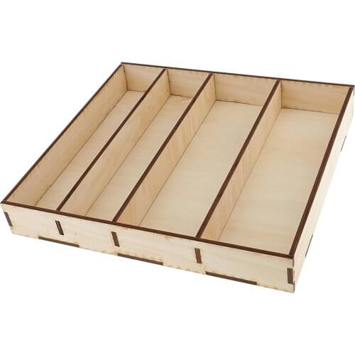 Wood Paint Bottles Rack Model Acrylic Painting Organizer Storage Holder Box for Hobbies Art