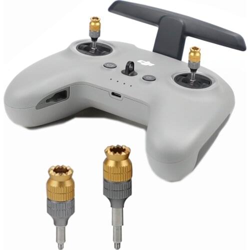 DJI FPV Remote Controller Joystick Drone Rocker Aluminum Alloy Adjustable Height Thumb Rocker Rod Protector Accessories