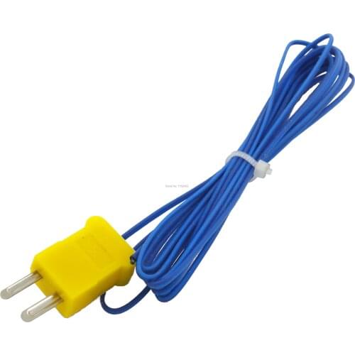 FTARW02 K type 3m PTEE cable wire head plug connection thermocouple temperature sensor