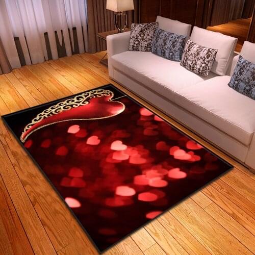 Valentines Day Home Decorate Area Rugs Christmas Entrance Doormats Custom Corridor Kitchen Mat Floor Carpet Restaurant Non-slip