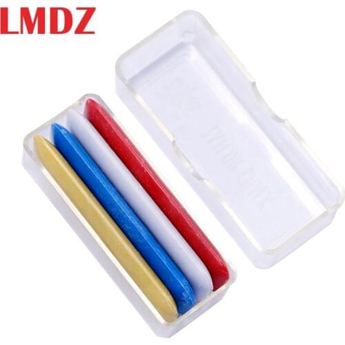 LMDZ 4Pcs/Box Colorful Erasable Fabric tailors chalk Fabric Patchwork Marker Clothing Pattern DIY Sewing Tool Needlework