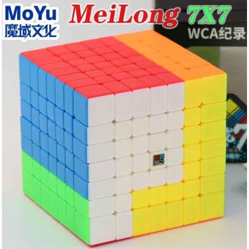 Magic cube puzzle MoYu MeiLong Cubing classroom MoFangJiaoShi 7x7x7 professional speed cube educational toys game cube puzzle