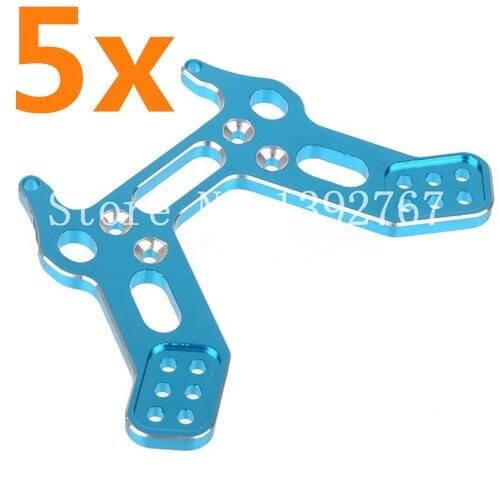 Wholesale 5Pcs HSP Upgrade Parts 860005(760005) 60007F Alum Front Shock Tower For RC 1/8 Off Road Monster Truck CNC 94762 Baja