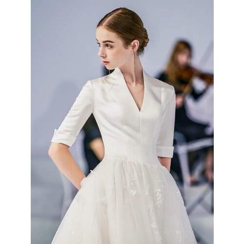 SEDBOJ Mermaid Silhouette Wedding Dresses