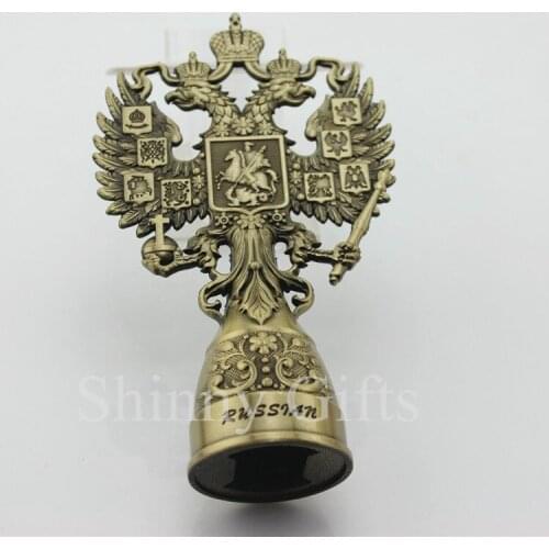 Vintage Russia Style 3D Double Eagle Metal Beer Bottle Opener