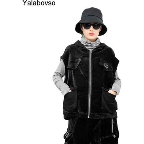 Yalabovso Women's Hooded Vests