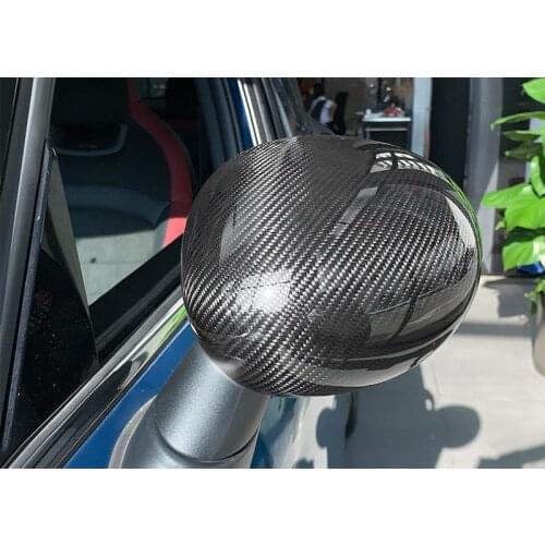 Rear Mirror Cover Protection Shell For Mini Cooper Carbon Fiber Folding Casing It Real R55 R56 R60