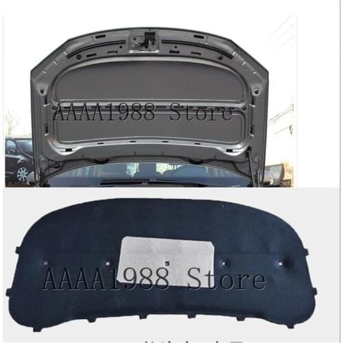 2008 2009 2010 for Volkswagen vw Touran Car Heat Sound Insulation Cotton Front Hood Engine Firewall Mat Pad Cover Noise Deadener