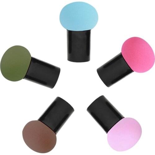 1 Pcs Makeup Sponge Mushroom Head Powder Liquid Foundation Soft Puff Dry & Wet Make Up Brushes Cosmetic Tools for Girl Beauty