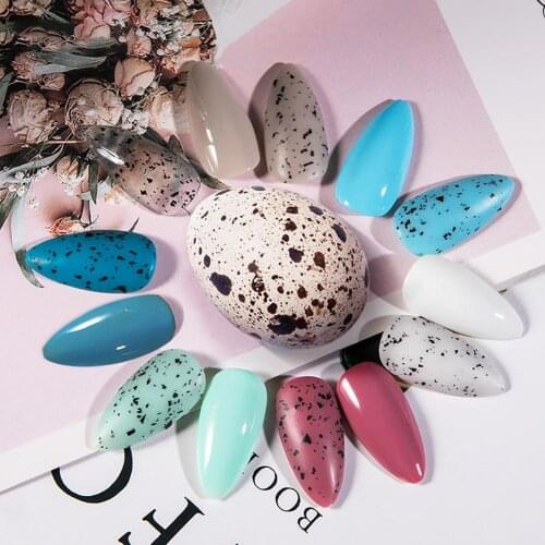 10ml Eggshell Gel Polish Glue Elegant Charming Nail Enamel Japanese Light Therapy Gel Ice Penetrating Quail Egg Nail Oil Glue
