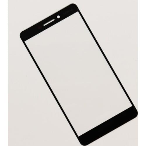 10 PCS/lot 5.5 inches Front Panel Touch Screen LCD Outer Glass Lens Repair Replacement For Nokia 6.1
