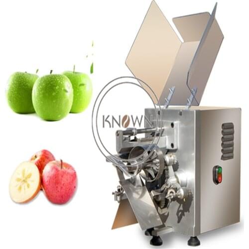 200kg/h Electric Commercial Apple Peeler Corer Slicer Cutter Machinery Apple Coring Cutting Machine