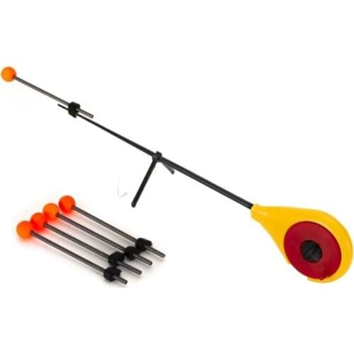 5 Pcs Portable Winter Outdoor Sport Mini Ice Fishing Rod Tip Fish Tackle Accessories