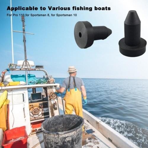 8PCS Portable Boat Scupper Stopper Rubber Water Stopper Lightweight Silicone Kayak Drain Plug Waterproof Kayak Accessories