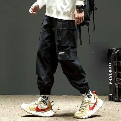 Mens Cargo Pants Mens Casual Multi Pockets Military Tactical Pants Men Outwear Army Green Straight Male Long Trousers Y48