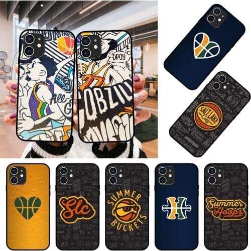 Phone Case For Apple IPhone 12 Mini 11 Pro XS MAX 7 8 6S X XR Plus 2020 Black Cover Waterproof Art Basketball Game Star Love