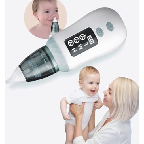 Baby Nasal Aspirator Electric Baby Care Nose Cleaner Sniffling Equipment Sucker Cleaner Hygienic Nose Snot Cleaner Aspirator