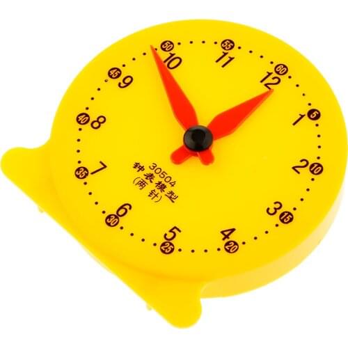 Baby Children Teaching Clock Learning to Tell Time Educational Toys Clock
