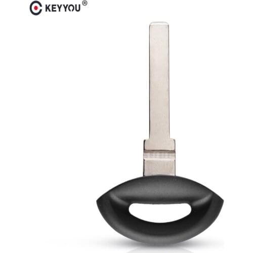KEYYOU Small Smart Car key blade Uncut For SAAB 93 95 9-3 9-5 WF Car Remote Emergency Replacement