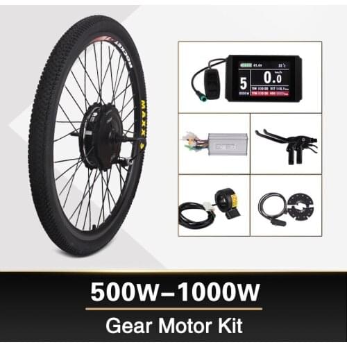 Motor Wheel 1000W electric bicycle kit 500W electric bike kit MXUS electric wheel 19R Geared Hub Motor Ebike conversion kit