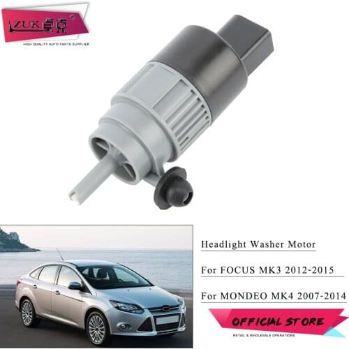 ZUK Auto Headlight Washer Motor For Ford For Mondeo MK4 2007-2014 For Focus MK3 2012 2013 2014 2015 Washer Pump