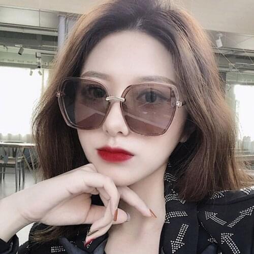 2021 New Luxury Vintage sunglasses women Brand Designer Oversized sunglasses Female sun glasses for lady Mirror Shades UV400