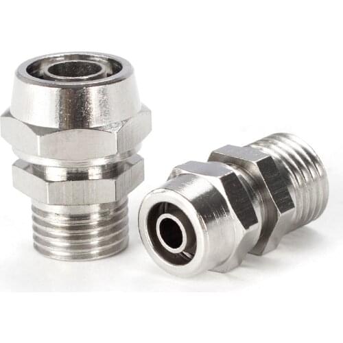 OD 4/6/8/10/12mm Hose Tube M5/1/8''/ 1/4'' 3/8'' 1/2'' Male Thread Pneumatic Fast twist Fittings Quick Joint Coupler Connector