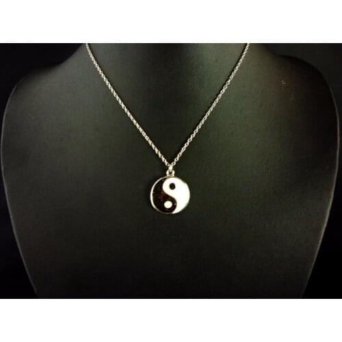 Tai chi Changing Color Necklace Mood necklace Emotion Feeling Temperature Pendant necklace 240pcs