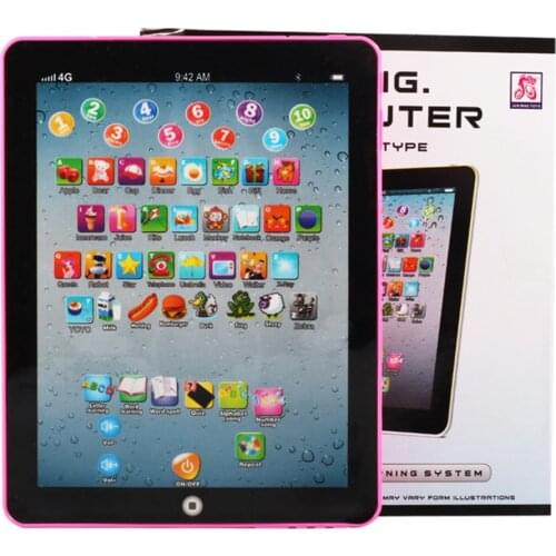 Early Education Childrens Touch Screen Tablet Pad English Learning Machine School Books For Children Brithday gift