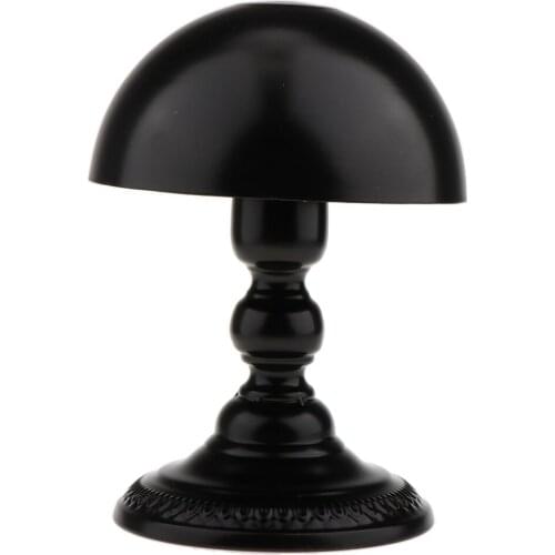 Retro Metal Dome Shape Design Tabletop Hat Stand / Wig Display Rack Baseball Holder