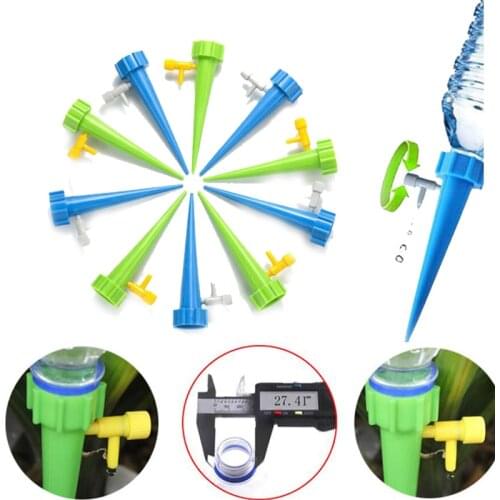 6pcs Adjustable Drip Irrigation System Automatic Watering Water Spike for Plants Garden Greenhouse Indoor flower