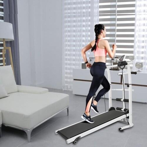 Foldable Treadmill Multifunctional Indoor Silent Walking Machine Height Running Treadmills Belt Large Fitness Equipment Hot HWC