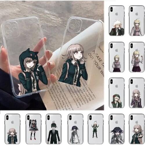 YNDFCNB DANGANRONPA Phone Cases for iPhone 11 12 pro XS MAX 8 7 6 6S Plus X 5S SE 2020 XR case