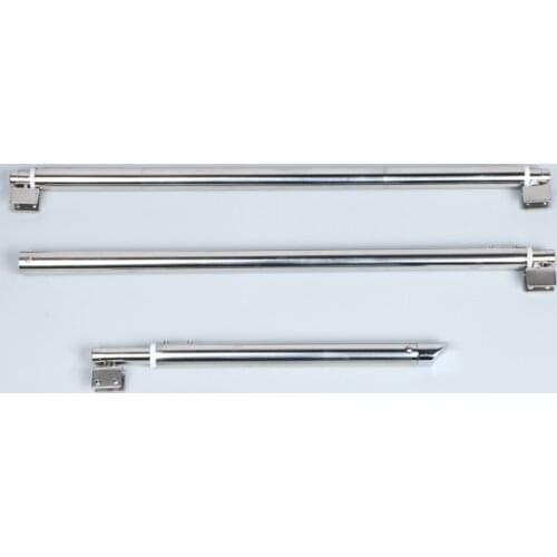 304 Stainless Steel Shower Glass Support Bar Wall-To-Glass Glass-To-Glass Fixed Clamp Bathroom Glass Door Fixed Rod Glass Clamp