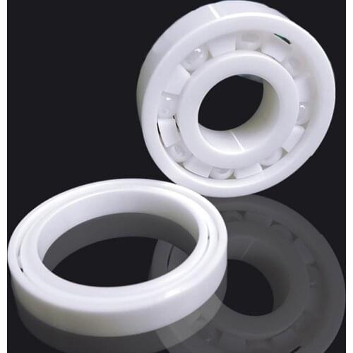 1Pcs ID 10mm-40mm Thin Full ZrO2 Ceramic Ball Bearing zirconia Bearing 6700 6701 6702 6703 6704 6705 6706 6707 6708 High Quality